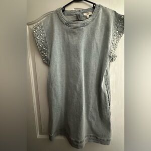 Entro Light Blue Denim Dress